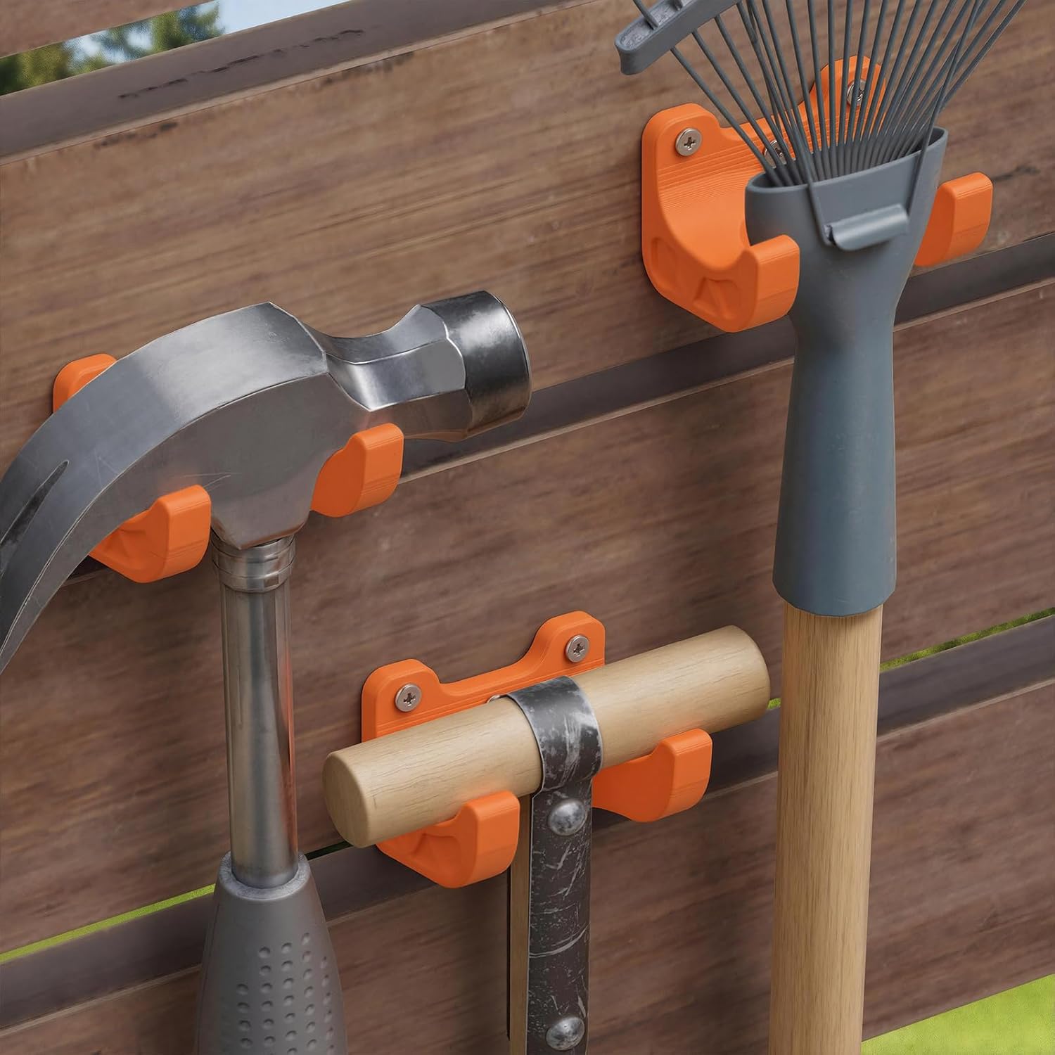 Gardening Tools Screwfix - Art Tool Askısı 35mm Çaplı Süpürge/Kürek/Tırmık
