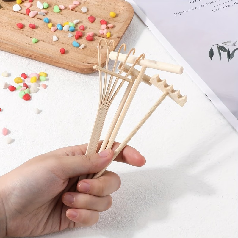 Gardening Tools Combo - 2026New 6PCS Mini Zen Bahçe Tırmık