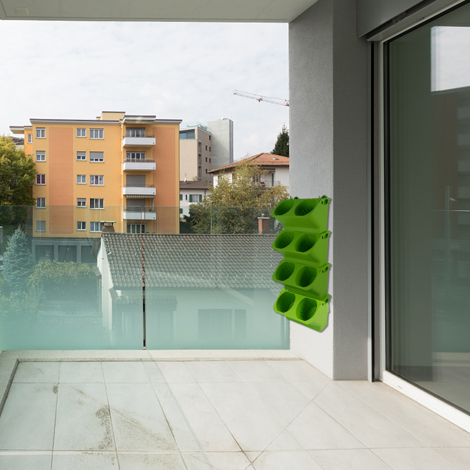 4 Adet Dikey Yeşil Duvar Saksı - Vertical Wall Planter incelemesi ve fiyatı