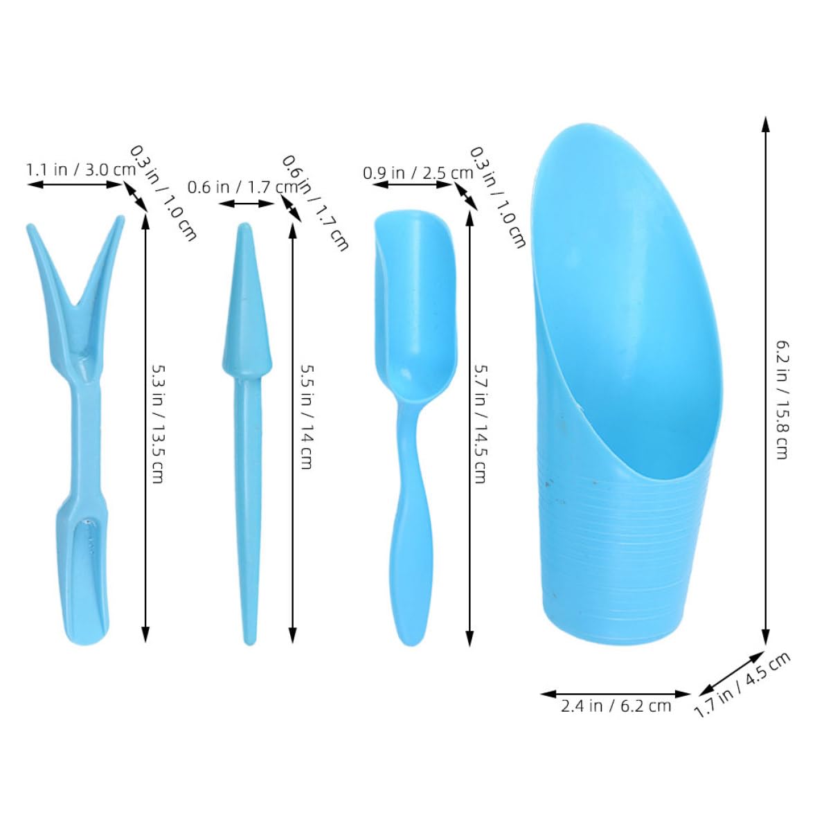 4 adet/takım, Plastik Dayanıkl - Gardening Tools Combo incelemesi ve fiyatı
