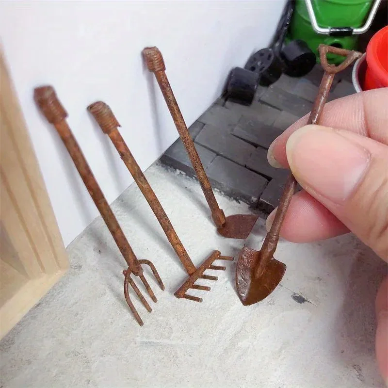 4 adet/paket minyatür bahçe al - Gardening Tools Combo incelemesi ve fiyatı