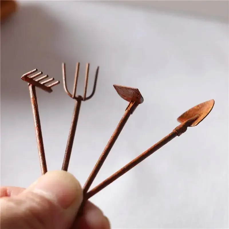 4 adet/paket minyatür bahçe al - Gardening Tools Combo incelemesi ve fiyatı